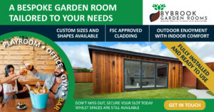 A bespoke garden room tailored to your needs. image of a beautiful garden room made of wood