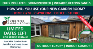 get ready for spring with a garden room, image of a modern garden room
